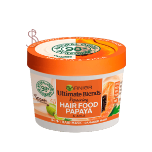 ماسک غذای مو پاپایا گارنیر (Garnier Hair Food Papaya) حجم 390ml