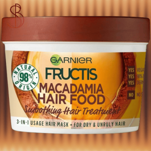 ماسک غذای مو ماکادمیا گارنیر (Garnier Hair Food Macadamia) حجم 390ml